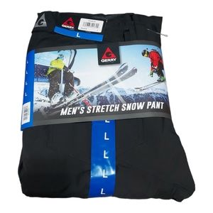 Gerry Weber Men's Black Stretch Snow Pant